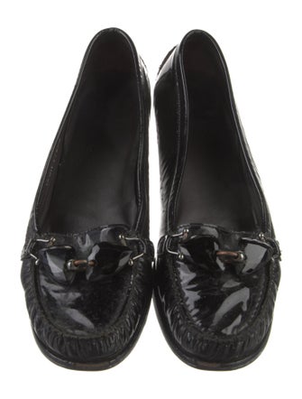 Stuart Weitzman Patent Leather Ballet Flats