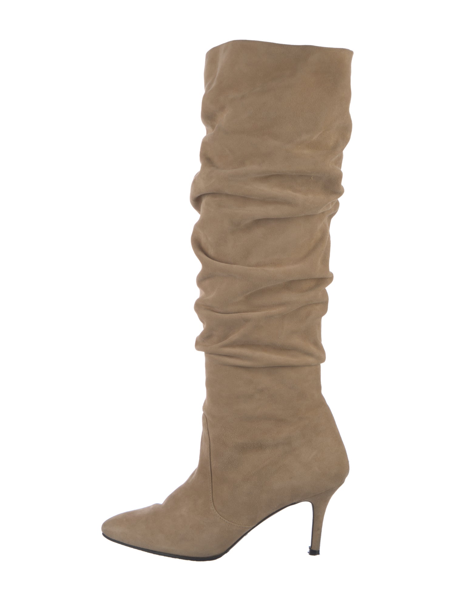 Stuart Weitzman Suede Slouch Boots