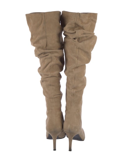 Stuart Weitzman Suede Slouch Boots