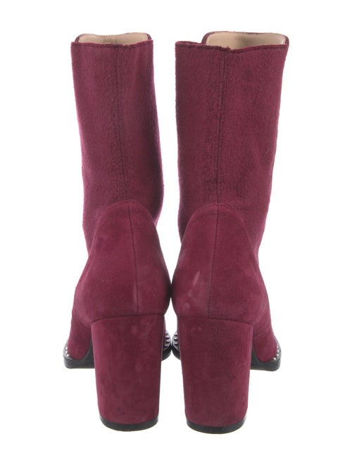 Stuart Weitzman Suede Sock Boots
