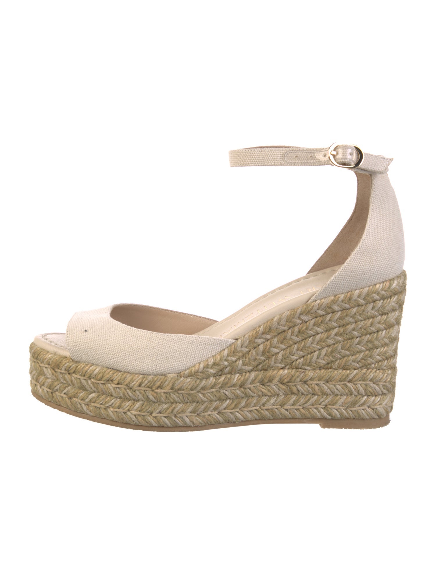 Stuart Weitzman Canvas Espadrilles