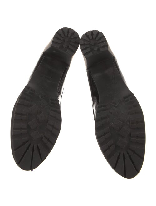 Stuart Weitzman Patent Leather Combat Boots