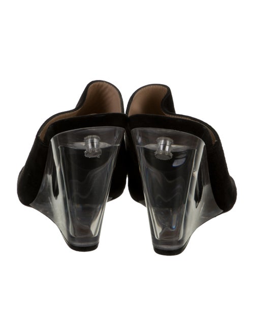 Stuart Weitzman Suede Slides