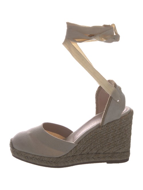 Stuart Weitzman Canvas Slingback Pumps