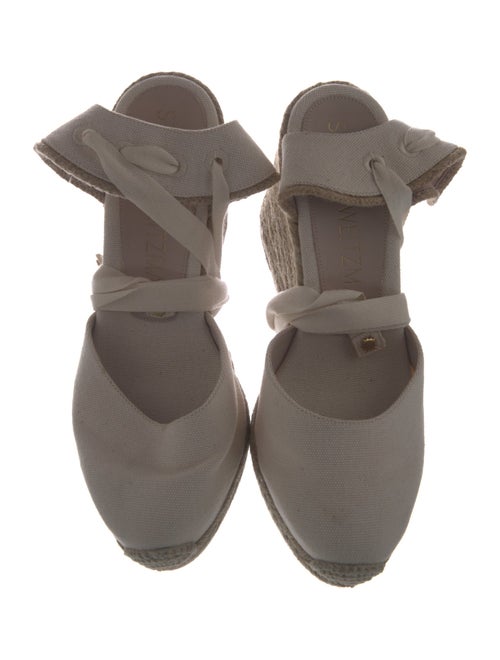 Stuart Weitzman Canvas Slingback Pumps