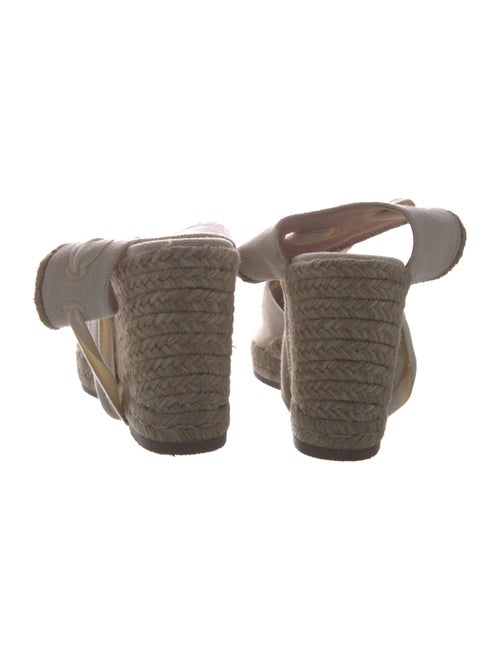 Stuart Weitzman Canvas Slingback Pumps