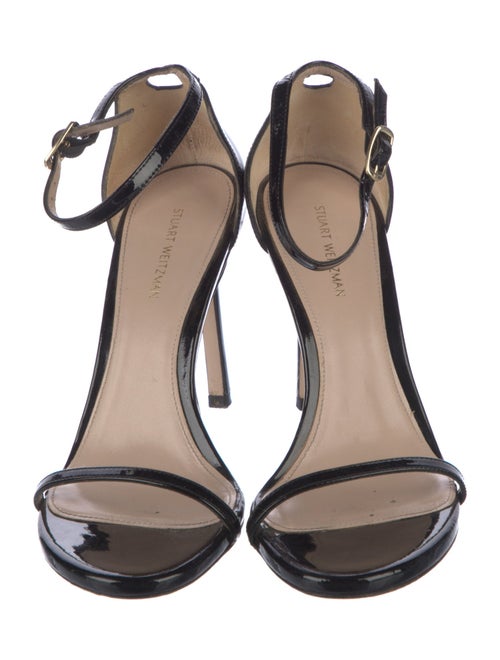 Stuart Weitzman Patent Leather Sandals
