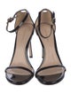 Stuart Weitzman Patent Leather Sandals