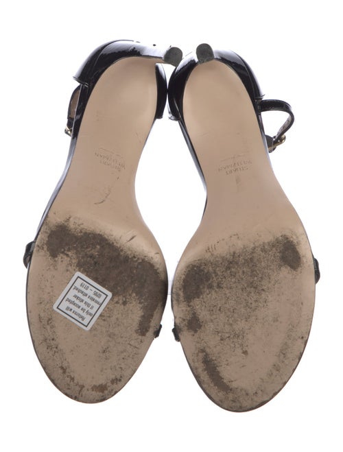 Stuart Weitzman Patent Leather Sandals