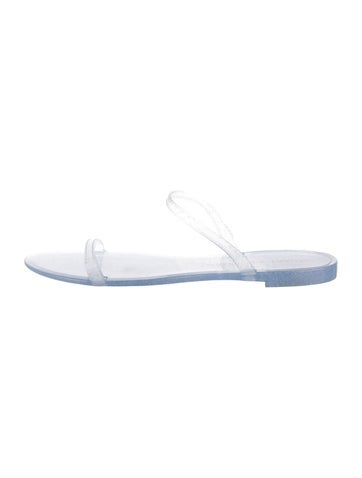 Stuart Weitzman Sandals Rubber Slides US 10 |