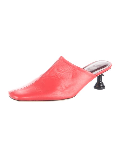 Stuart Weitzman Leather Mules