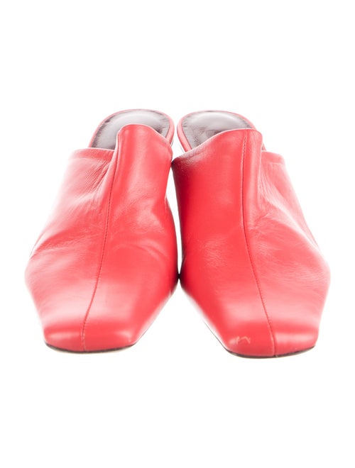 Stuart Weitzman Leather Mules