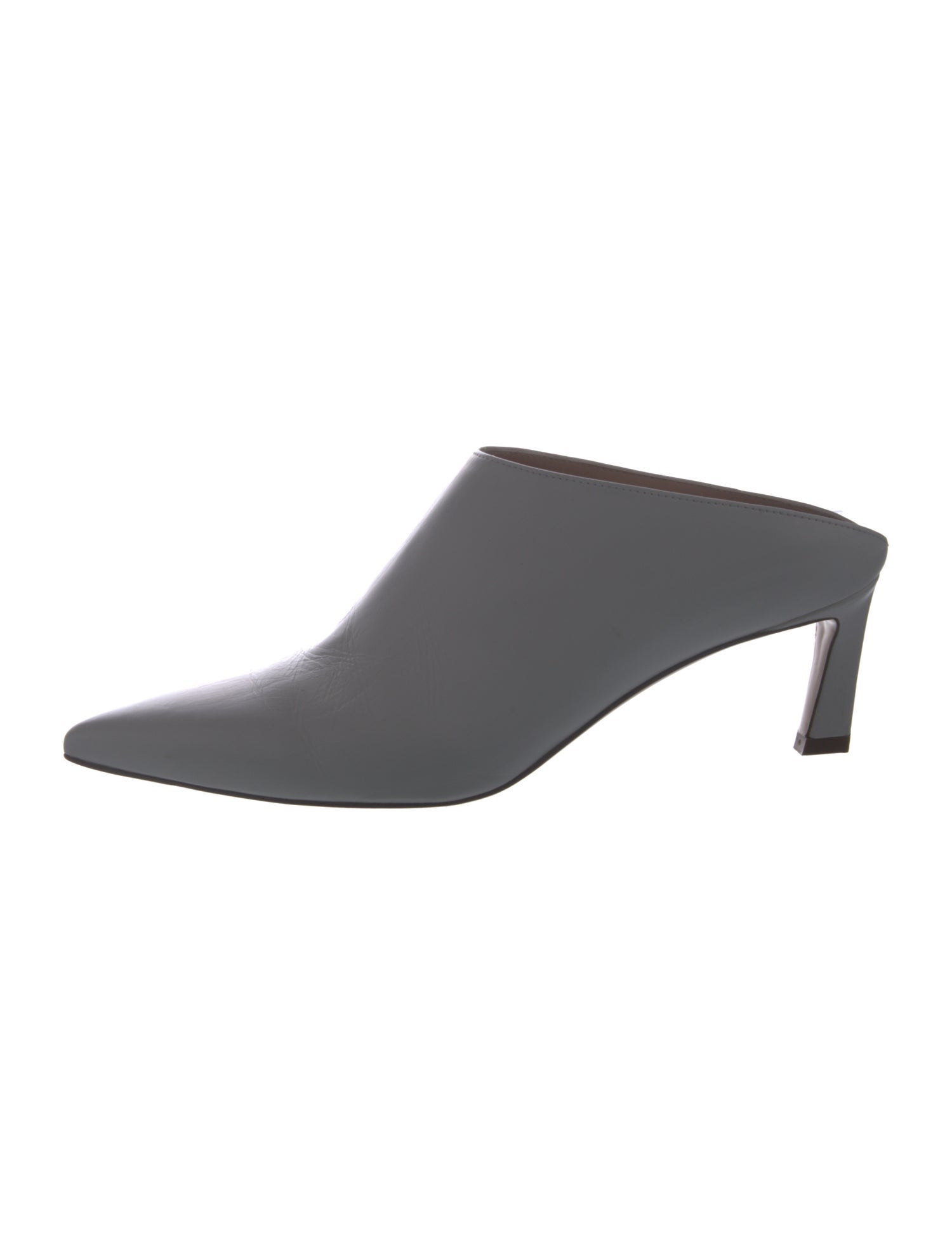 Stuart Weitzman Leather Mules