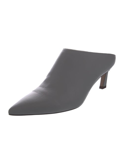 Stuart Weitzman Leather Mules