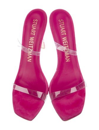 Stuart Weitzman PVC Slides