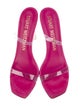 Stuart Weitzman PVC Slides