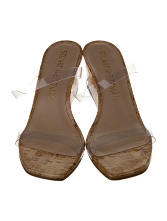 Stuart Weitzman PVC Slides