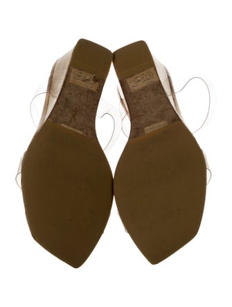 Stuart Weitzman PVC Slides