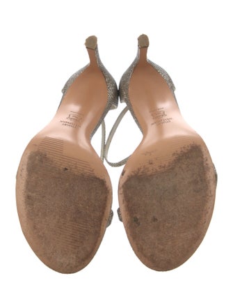 Stuart Weitzman Glitter Glitter Accents Sandals