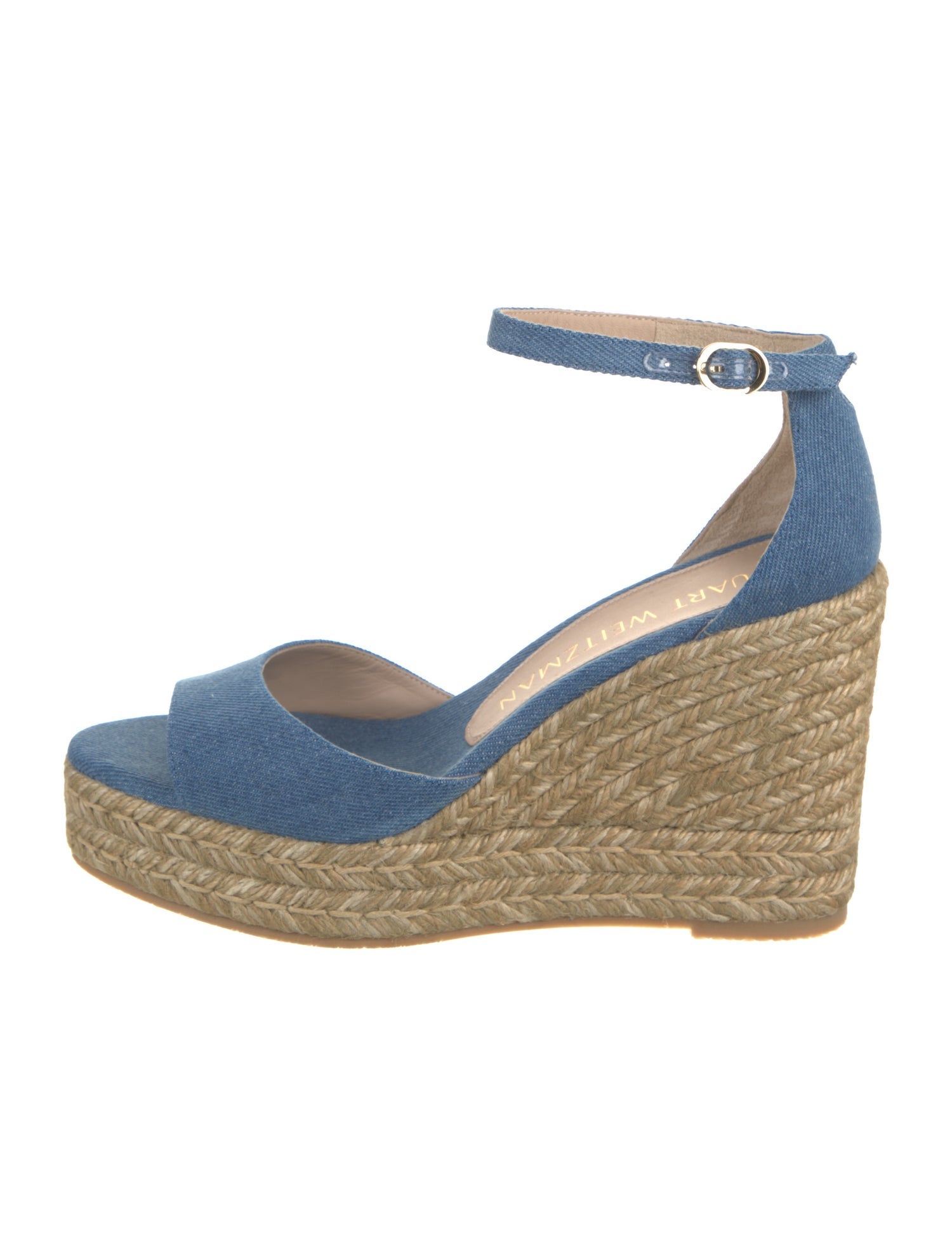 Stuart Weitzman Denim Espadrilles w/ Tags