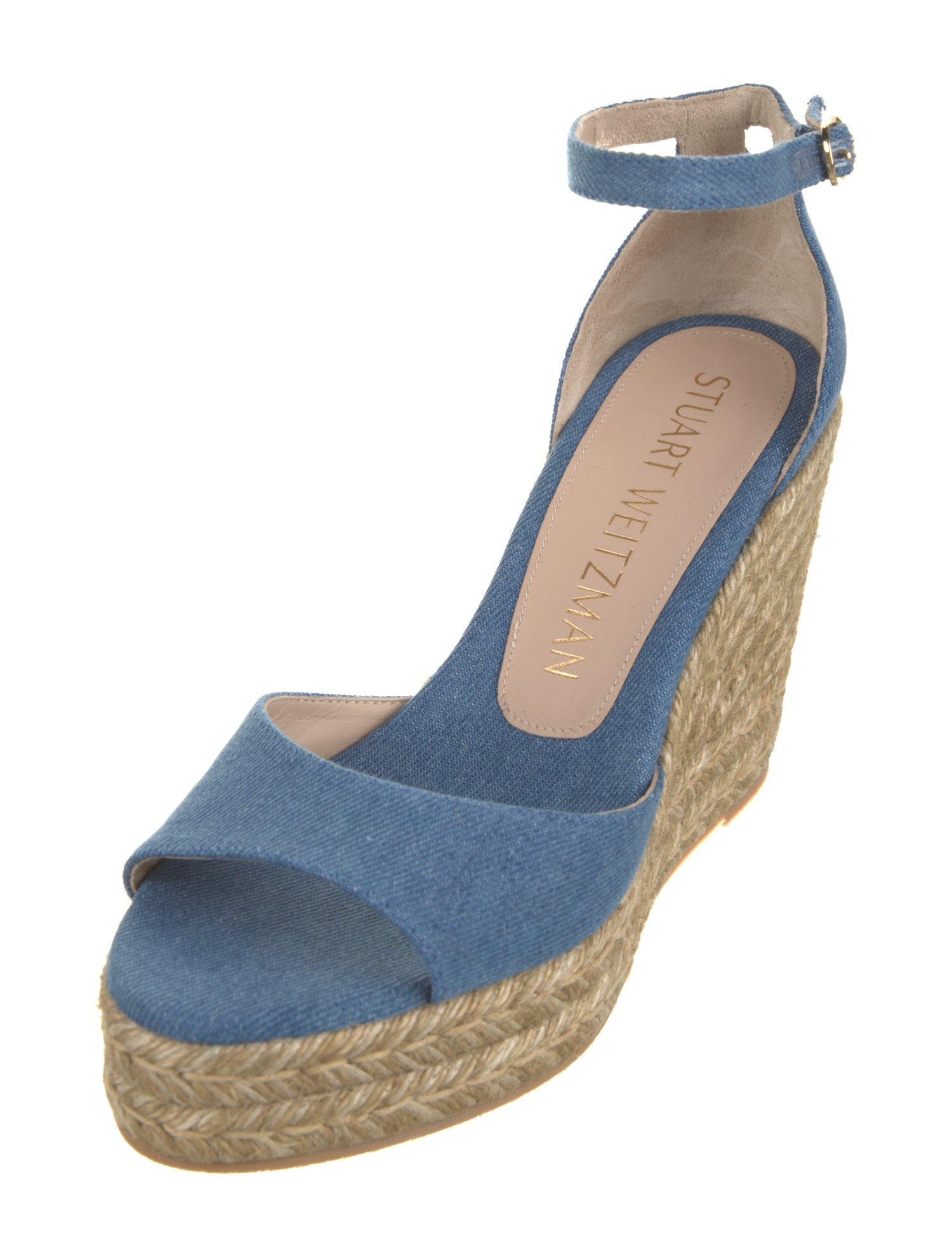 Stuart Weitzman Denim Espadrilles w/ Tags