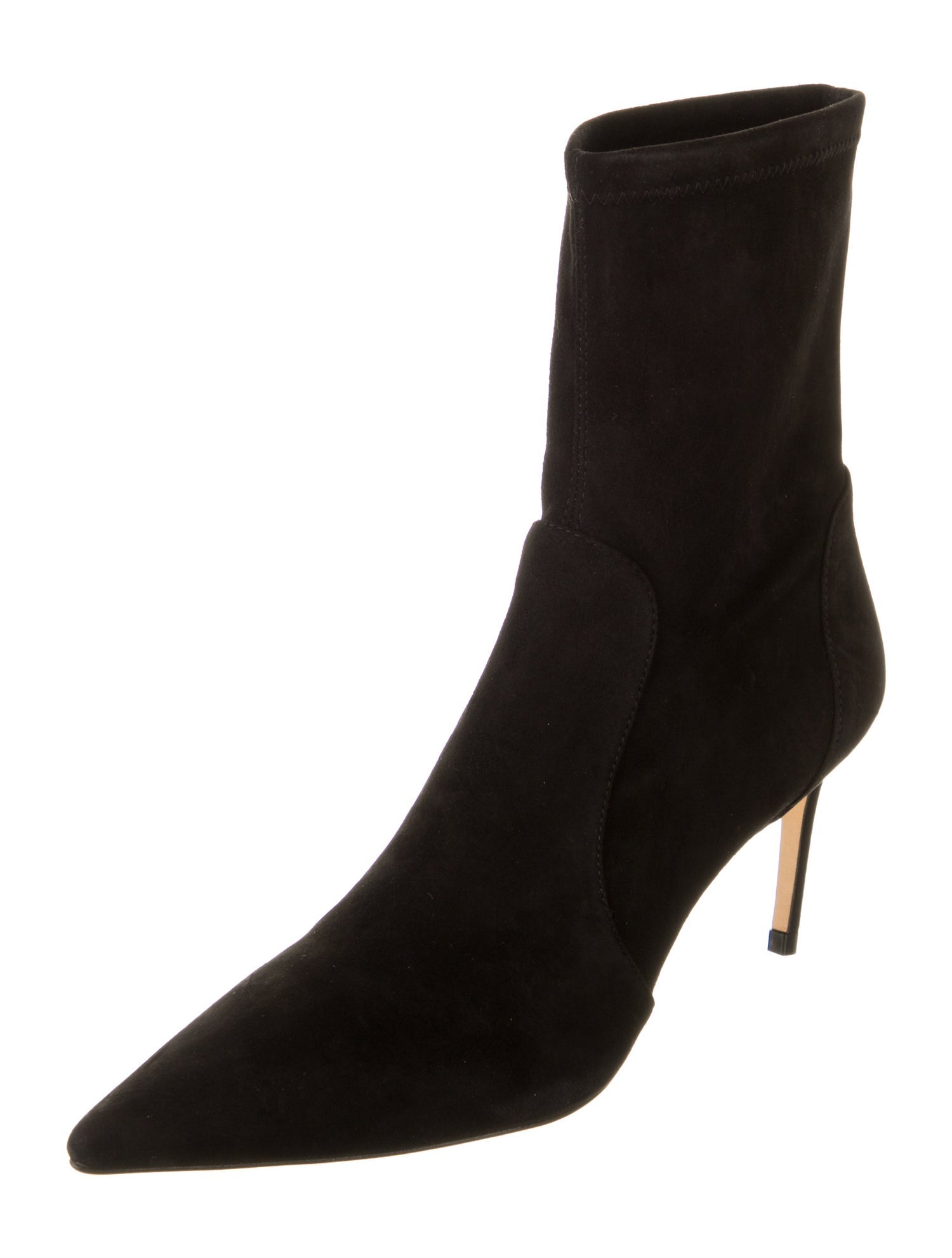Stuart Weitzman Suede Sock Boots