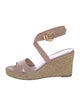 Stuart Weitzman Suede Espadrilles