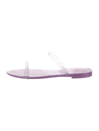 Stuart Weitzman Rubber Slides