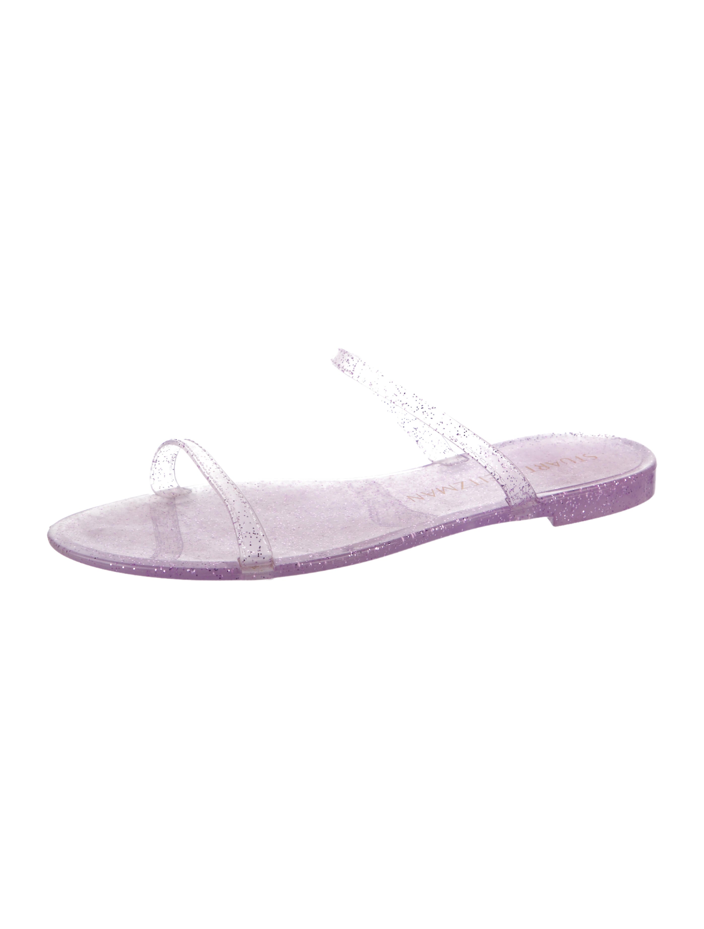 Stuart Weitzman Rubber Slides