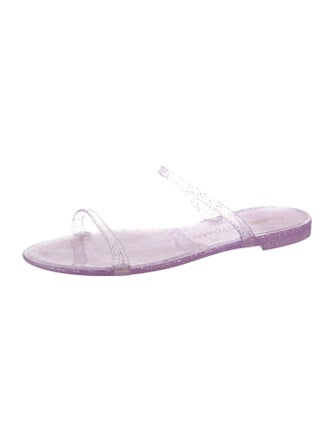 Stuart Weitzman Rubber Slides
