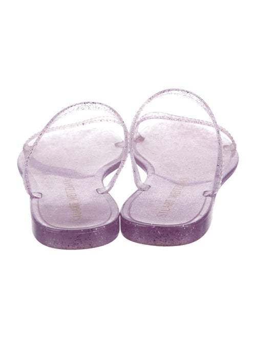 Stuart Weitzman Rubber Slides