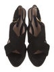 Stuart Weitzman Suede Slingback Sandals