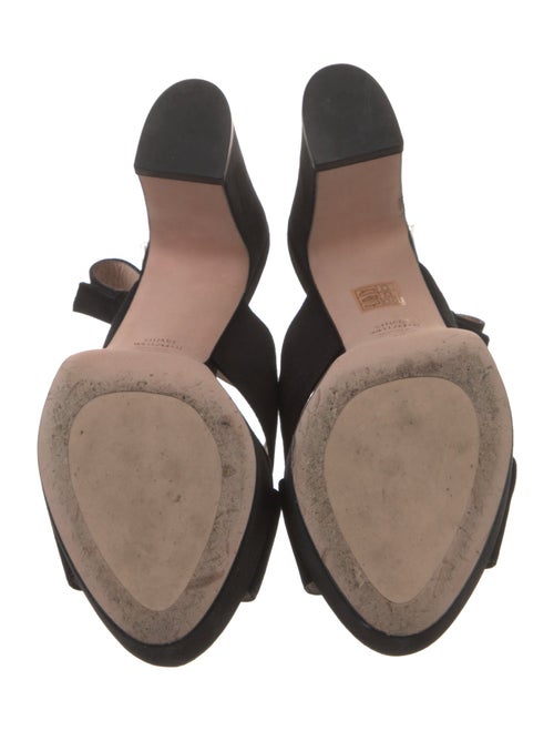 Stuart Weitzman Suede Slingback Sandals