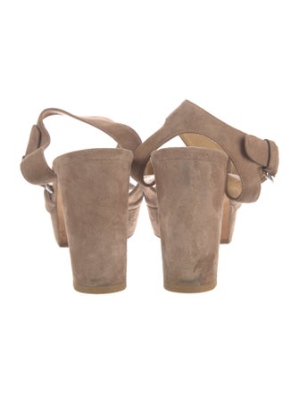Stuart Weitzman Suede Sandals
