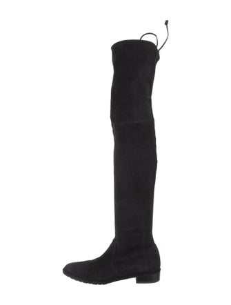 Stuart Weitzman Suede Sock Boots