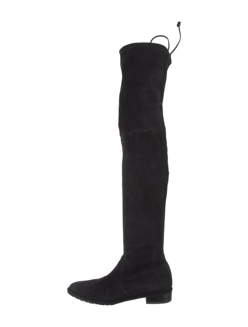Stuart Weitzman Suede Sock Boots