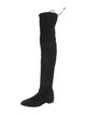 Stuart Weitzman Suede Sock Boots