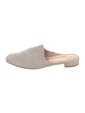 Stuart Weitzman Suede Mules