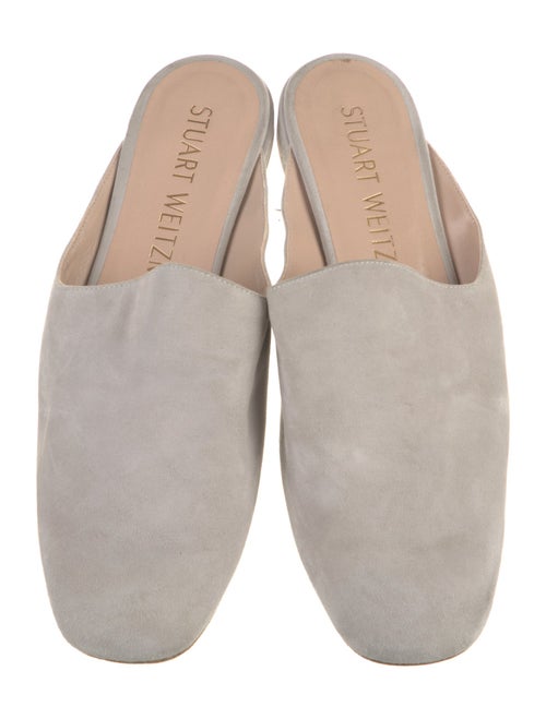 Stuart Weitzman Suede Mules