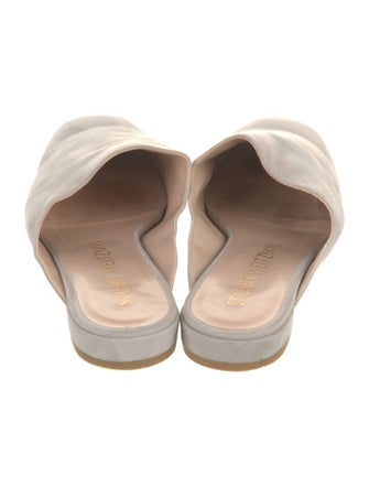 Stuart Weitzman Suede Mules