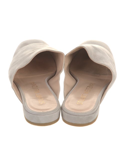 Stuart Weitzman Suede Mules