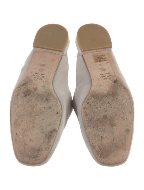 Stuart Weitzman Suede Mules