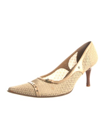 Stuart Weitzman Studded Accents Pumps