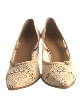 Stuart Weitzman Studded Accents Pumps