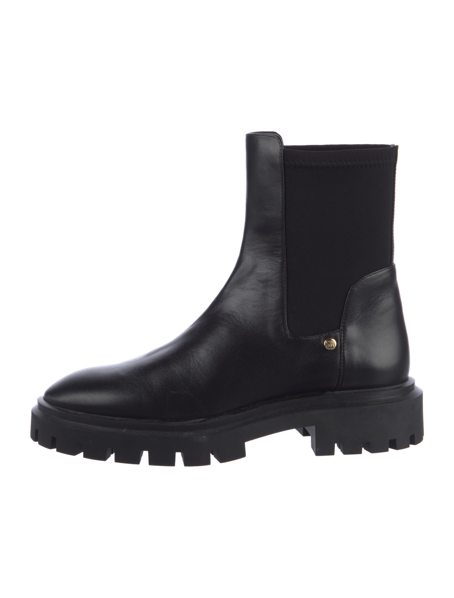 Stuart Weitzman Leather Chelsea Boots