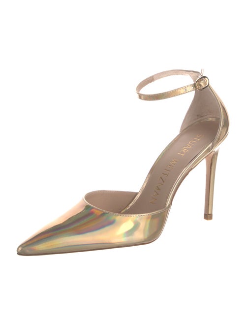 Stuart Weitzman Patent Leather D'Orsay Pumps