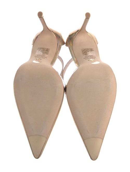 Stuart Weitzman Patent Leather D'Orsay Pumps