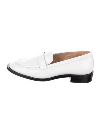 Stuart Weitzman Patent Leather Loafers
