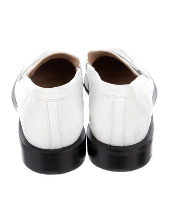 Stuart Weitzman Patent Leather Loafers