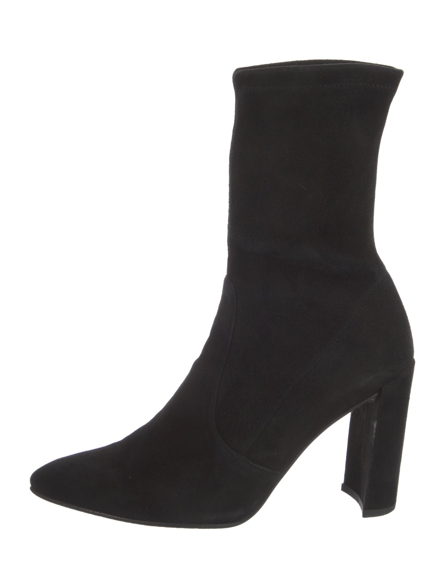 Stuart Weitzman Suede Sock Boots